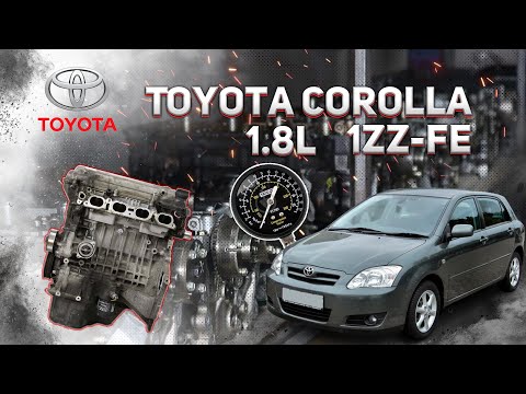 Двигатель без навесного оборудования 1.8 1ZZ-FE Toyota Corolla E12 2000-2006 1900022210 (23593)
