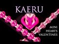 KAERU Mini Hearts Valentine's Day Bracelet - EASY Rainbow Loom Tutorial KAERU Mini Hearts Valentine's Day Bracelet - EASY Rainbow Loom Tutorial
