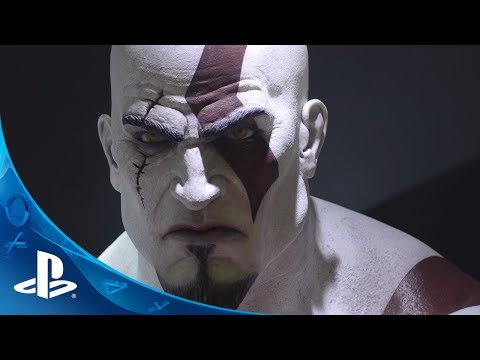 Impresionante busto de Kratos en tamaño real Impresionante busto de Kratos en tamaño real