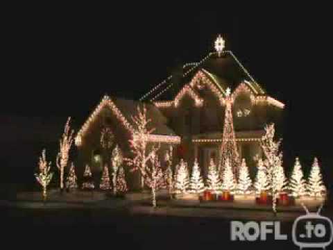 Weihnachtsbeleuchtung show