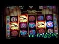 Bonus + Retrigger on Genie's Riches 5c Aristocrat Slots