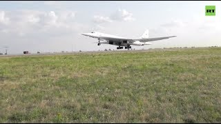 Полёт Ту-160 ВКС России над Балтийским морем — видео (18.09.2019 13:09)