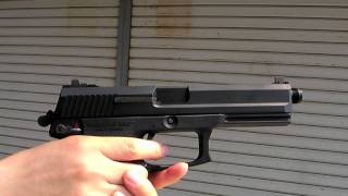 KSC H&K MK23 SOCOM Pistol GBB airsoft gun ソーコムピストル - YouTube