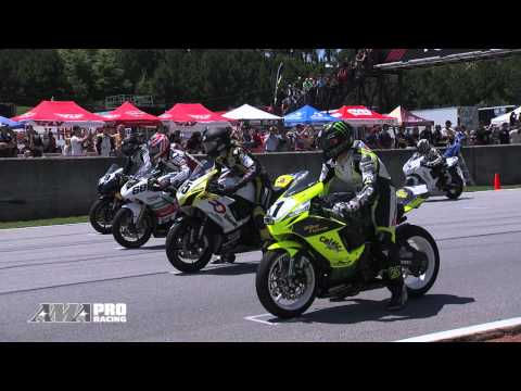 Triumph Big Kahuna Atlanta - AMA Pro Motorcycle-Superstore.com SuperSport Race 2 Highlights