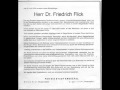 Radiofeature: Die zweite Karriere des Friedrich Flick (2/3)