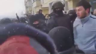 Обыск в доме Сейрана Салиева, 26.01.2017, Бахчисарай