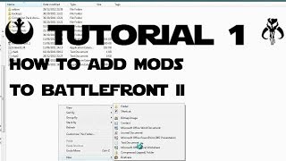 How To Install Mods For Star Wars Battlefront 1 Mods