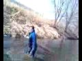 walking/ falling in a creek