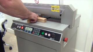  Mophorn Electric Paper Cutter 450mm 17.7 Inch Paper