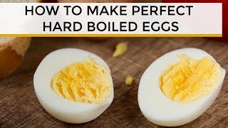 Perfect Hard Boiled Eggs (How to Make Hard Boiled Eggs) - Fit