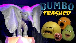 Annoying Orange - Dumbo TRAILER TRASHED!!