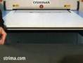 Fusing interlining - OSHIMA continuous fuing machine video