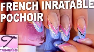 3 Tuto Facile Double French manucure coloré & sexy à personnaliser  [nail art débutants]