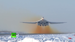 Ту-160 «Белый лебедь» и Ту-95МС совершают перелёт в рамках внезапной проверки боеготовности ВКС РФ