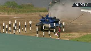 АрМИ-2019: танковый биатлон на полигоне Алабино (05.08.2019 11:51)