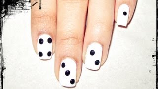 dice nail design