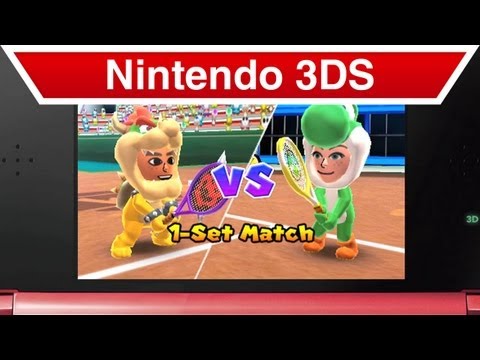 Mario Tennis Open Trailer de customización para Nintendo 3DS Mario Tennis Open Trailer de customización para Nintendo 3DS