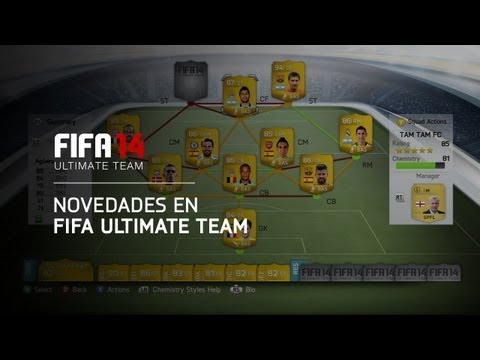 EA Sports nos cuenta las novedades del modo Ultimate Team en FIFA 14 EA Sports nos cuenta las novedades del modo Ultimate Team en FIFA 14