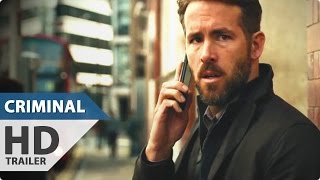 Criminal Trailer (2016) Ryan Reynolds, Gal Gadot Action Movie HD