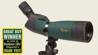 Alpen Optics 20X60X80 Spotting scope review - YouTube