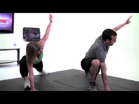 4-Minute NO Equipment Fat Burning Workout - HWR Total Body Miracle