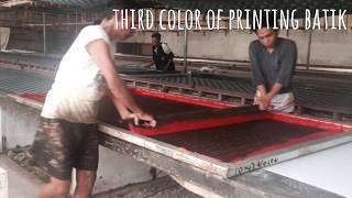 Proses Produksi Kain Batik Printing (Penjelasan di Subtitle)Proses Produksi Kain Batik Printing (Penjelasan di Subtitle)