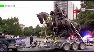 В Далласе демонтировали памятник герою Конфедерации генералу Ли
