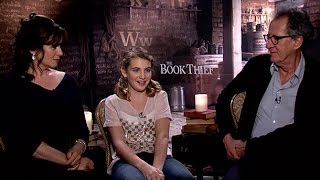 The Book Thief Official Trailer & Cast Interview: Sophie Nelisse, Geoffrey Rush, & Emily Watson