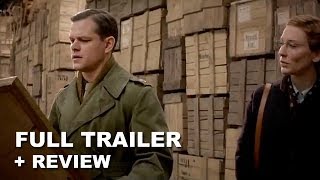 The Monuments Men Official Trailer 2 + Trailer Review : HD PLUS