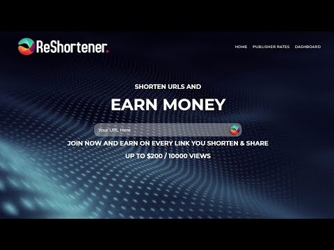 Earn Money Online by Shorten Links