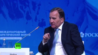 Путин участвует в пленарном заседании Международного арктического форума (09.04.2019 18:15)