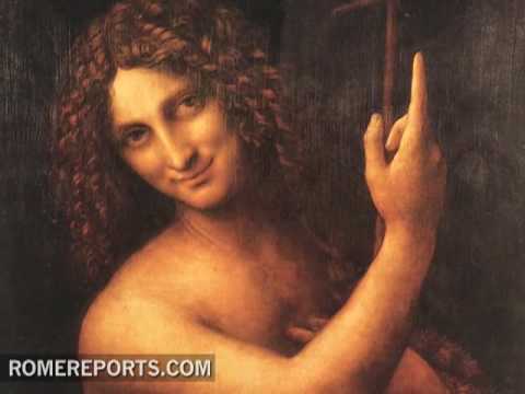 Exponen en Roma el último cuadro de Leonardo da Vinci