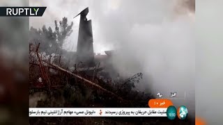 Под Тегераном разбился грузовой самолёт