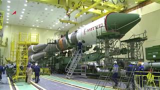 РН «Союз-2.1а» с ТГК «Прогресс МС-08». Общая сборка