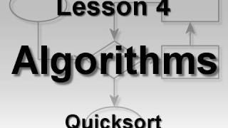 Algorithms Lesson 4: Quicksort
