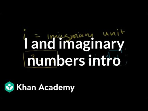 Introduction to i and Imaginary Numbers