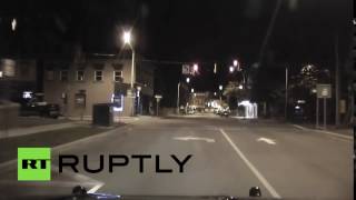 Видеорегистратор в полицейской машине заснял огненный шар в небе над США