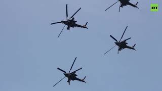 Вертолёты показали боевые возможности на «Авиадартсе» в Крыму (31.05.2019 00:07)