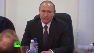 Владимир Путин на заседании госкомиссии на космодроме Восточный