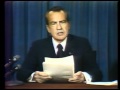 Nixon before resignation and full speech - YouTube