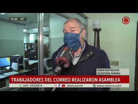 Empleados del Correo Argentino están en estado de alerta y asamblea permanente