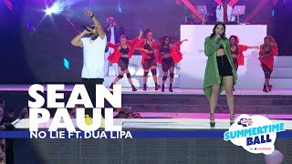Sean Paul ft. Dua Lipa - \'No Lie\'  (Live At Capital’s Summertime Ball 2017)