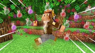 SURVIVE A RAIN OF POTIONS IN MINECRAFT !SURVIVE A RAIN OF POTIONS IN MINECRAFT !