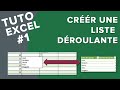 Tuto Excel #1 - Comment faire une liste d?roulante