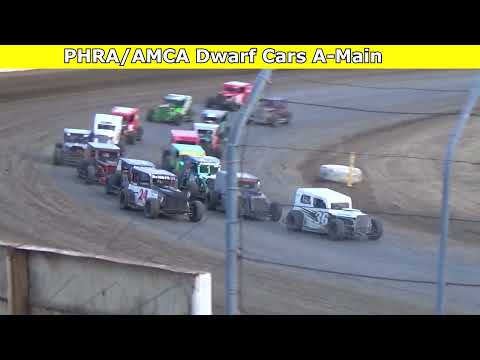 Grays Harbor Raceway, June 17, 2023, PHRA AMCA Dwarf Cars A-Main - dirt track racing video image