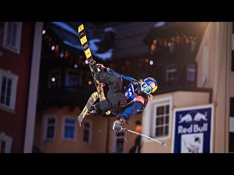 Urban Slopestyle Skiing in the City of Bad Gastien | Red Bull Playstreets 2017 - UCblfuW_4rakIf2h6aqANefA