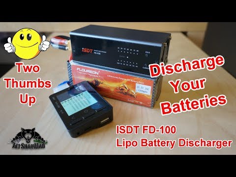 Keep you batteries healthy with ISDT FD-100 Smart Discharger - UCsFctXdFnbeoKpLefdEloEQ