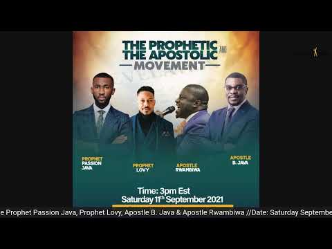 Prophetic Teaching and Impartation- LIVE! with Prophet Passion Java