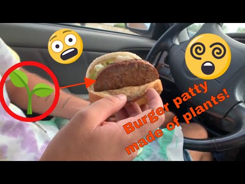 Episode 81- TRYING THE IMPOSSIBLE MEATLESS BURGER!