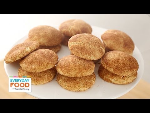 No-Fail Snickerdoodle Recipe - Everyday Food with Sarah Carey - UCl0kP-Cfe-GGic7Ilnk-u_Q